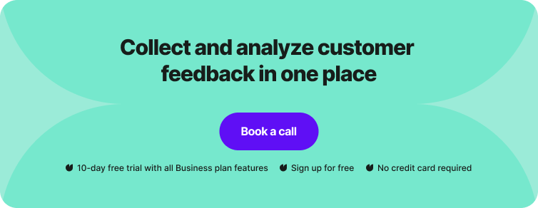 collect and analyze feedback - banner